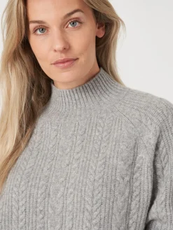 Best Cashmere Kabeltrui Met Raglanmouwen Dames Truien