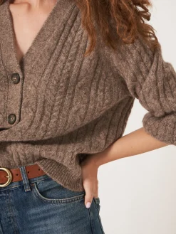 Best Gebreid Vest Met Knoopsluiting Dames Vesten