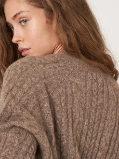 Best Gebreid Vest Met Knoopsluiting Dames Vesten