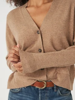 Best Sale Licht En Zacht Cashmere Vest Met Zakken Dames Vesten