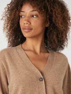 Best Sale Licht En Zacht Cashmere Vest Met Zakken Dames Vesten