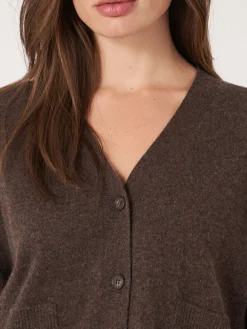 Sale Licht En Zacht Cashmere Vest Met Zakken Dames Vesten