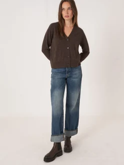 Sale Licht En Zacht Cashmere Vest Met Zakken Dames Vesten