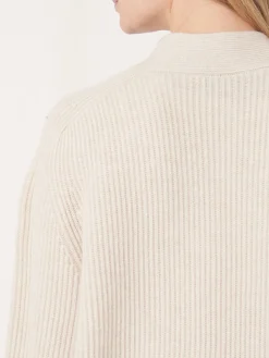 Cheap Middellang Geribd Vest Met Zakken Dames Vesten