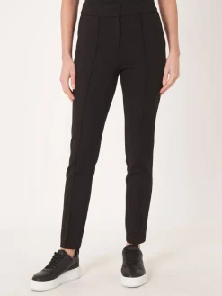 Best Ponte Broek Met Voornaad Dames Broeken