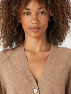 Shop Vest Met Knopen En Raglan-Pofmouwen Dames Vesten