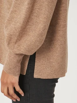 Shop Vest Met Knopen En Raglan-Pofmouwen Dames Vesten