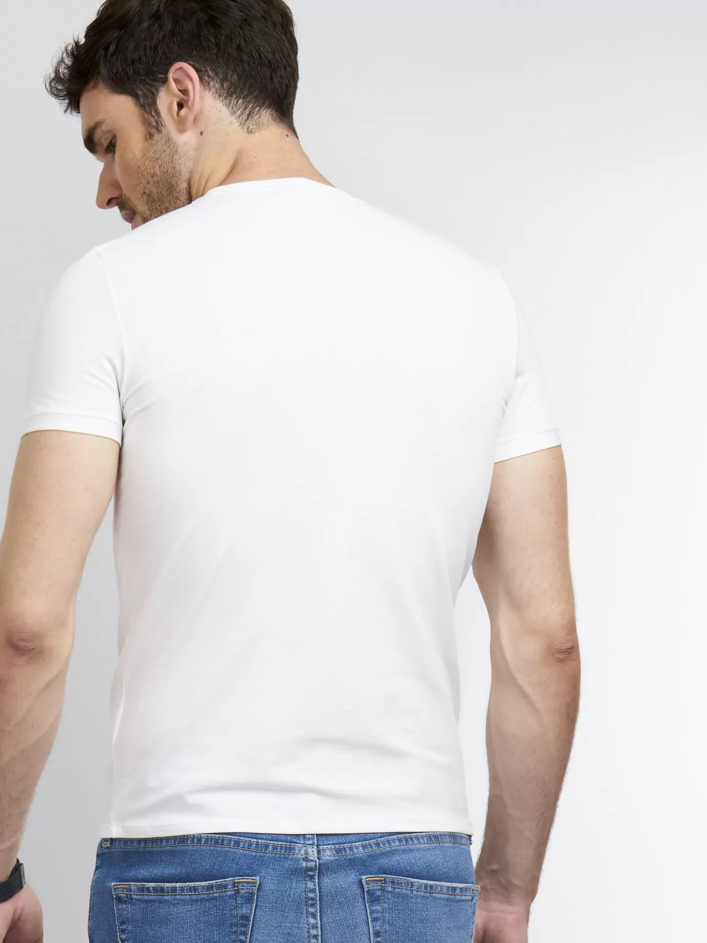 REPEAT cashmere T-Shirts<Basic Heren T-Shirt Room