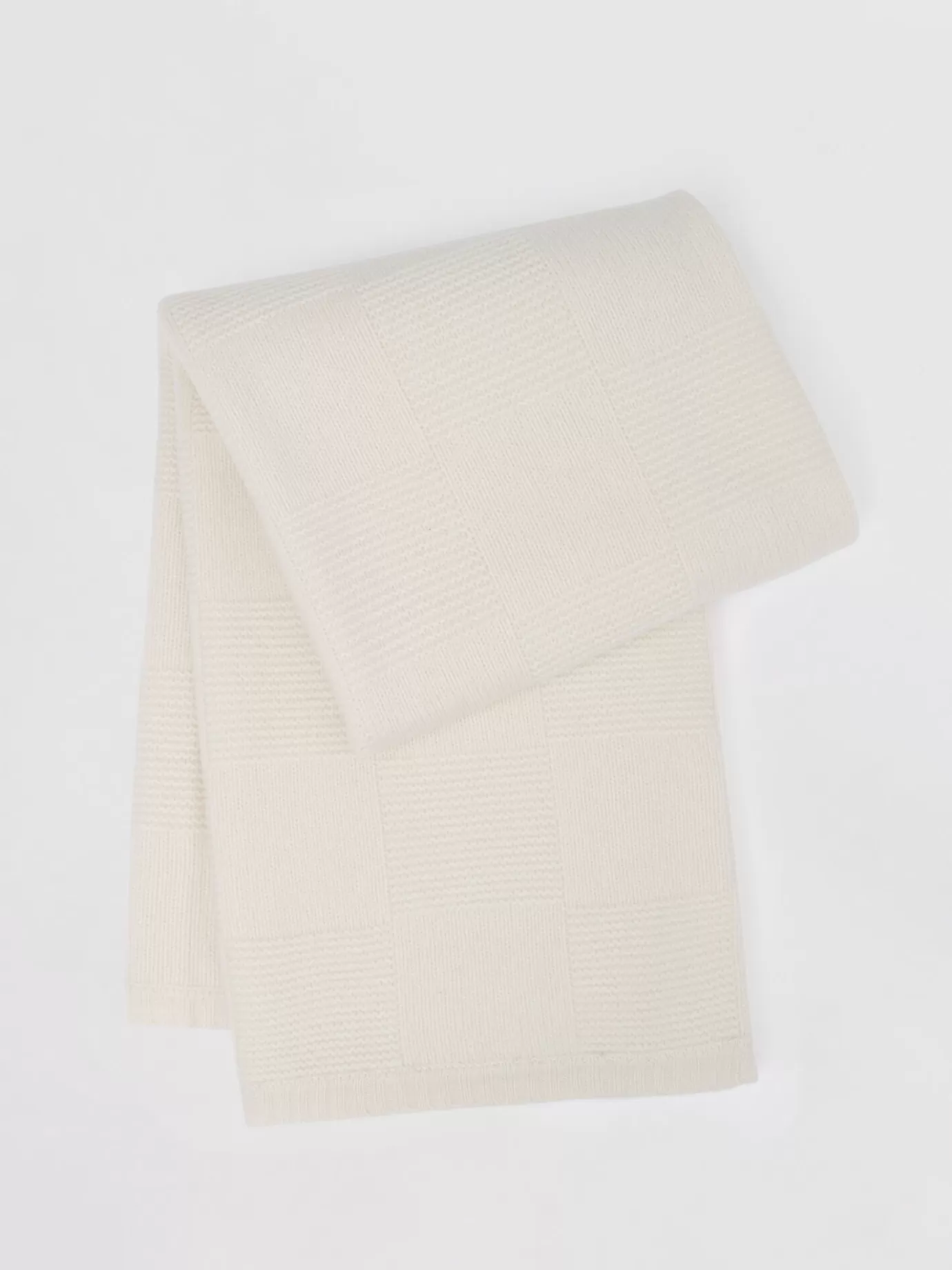 REPEAT cashmere Accessoires<Gebreide Cashmere Plaid Met Ruitpatroon Room