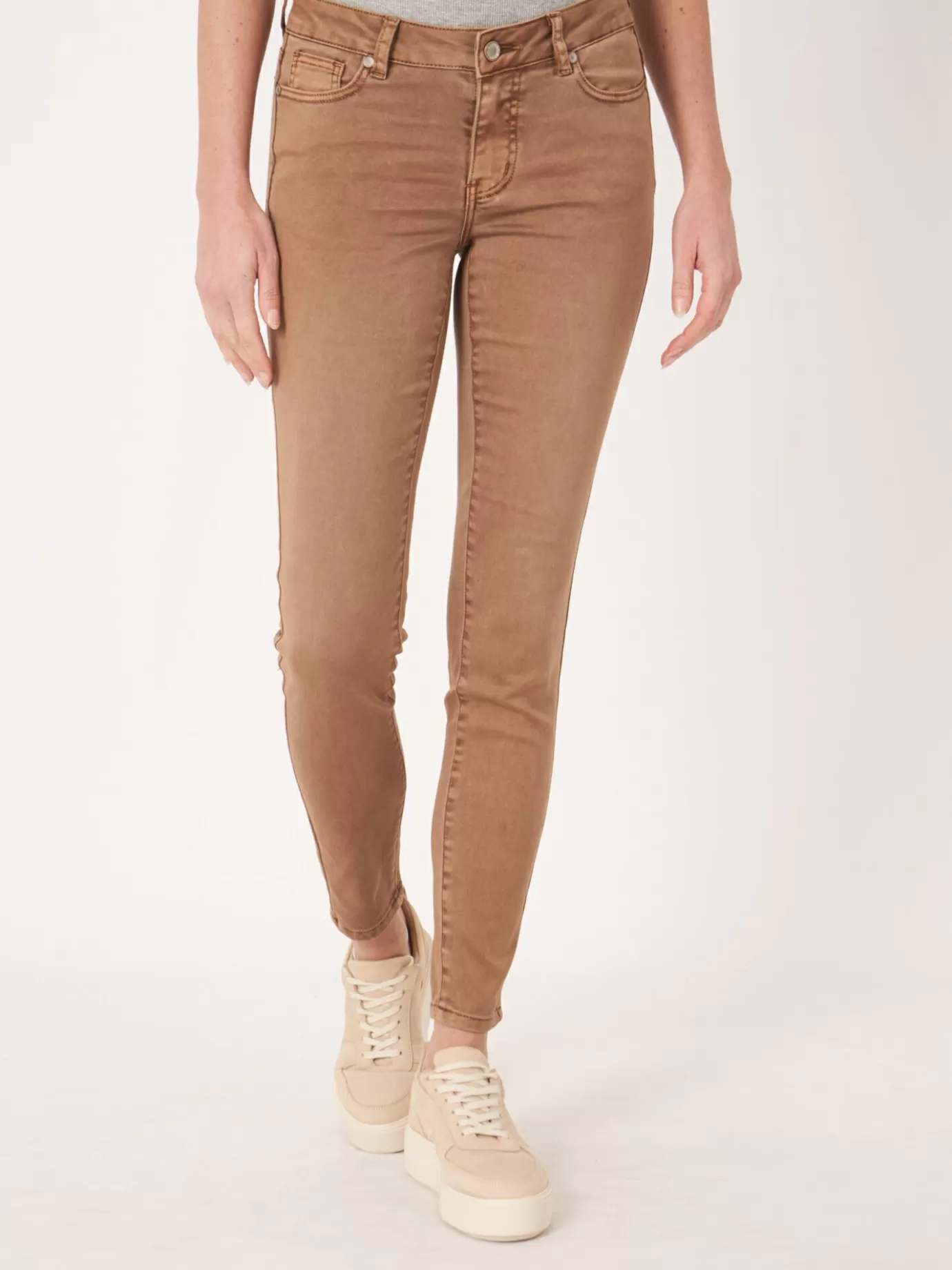 REPEAT cashmere Broeken<Skinny Damesbroek Hazel